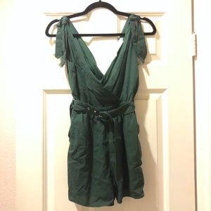 BNWT Nectar Clothing Emerald Green Romper - Size S